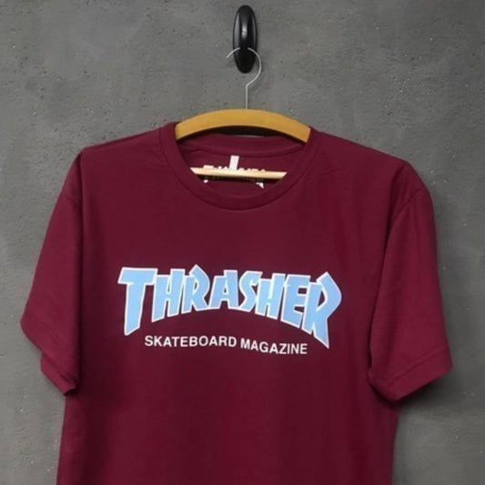 Camiseta Thrasher - Vinho Tinto